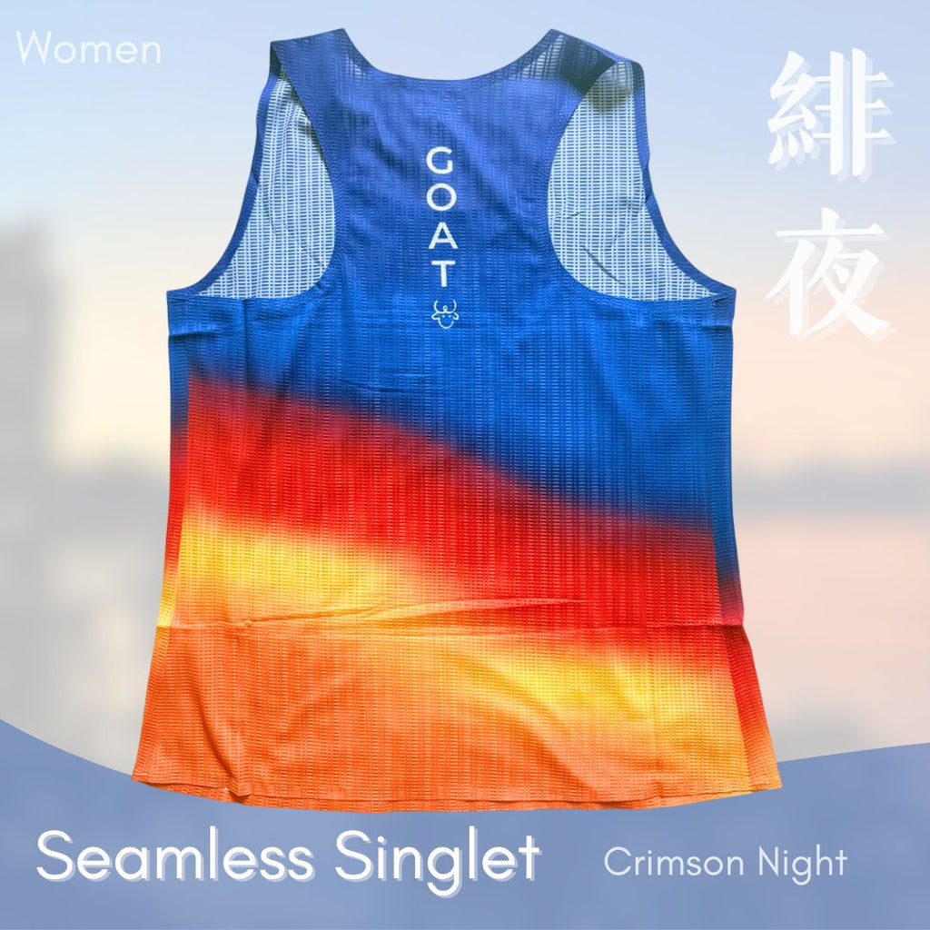 女裝無縫背心 - 緋夜
