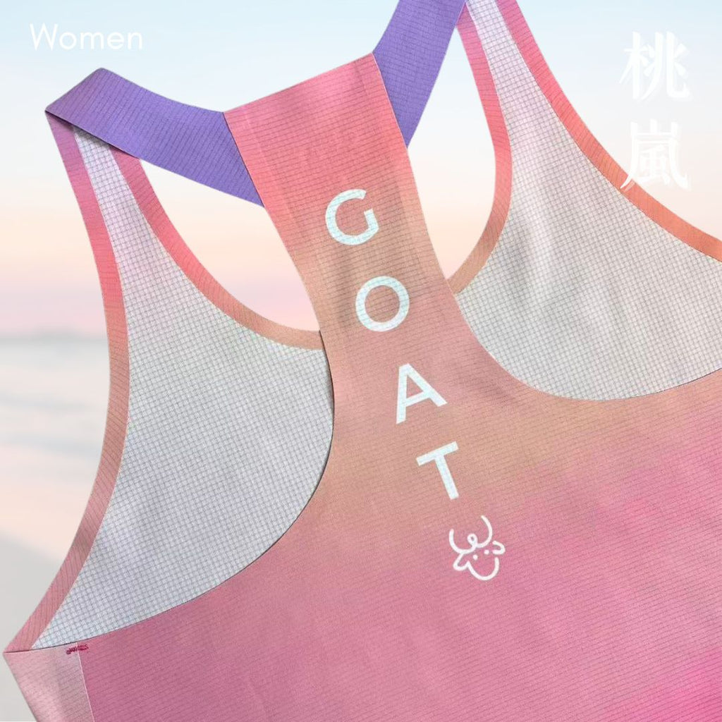 Women's Seamless Crop Tank Version 2 - Peach Mist
