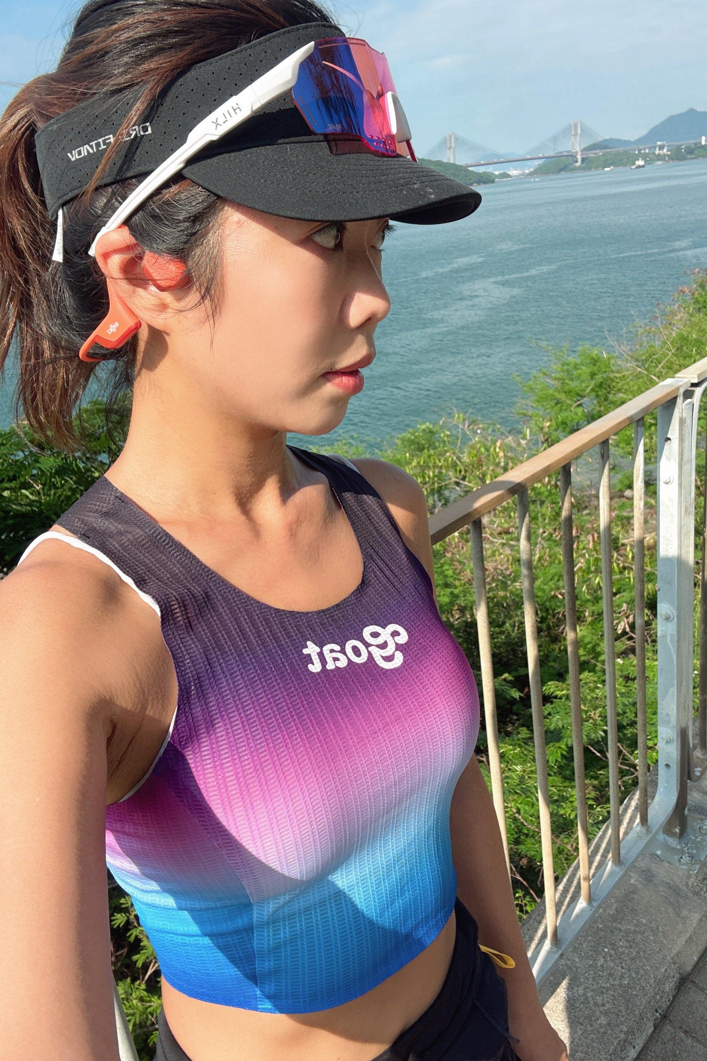 Women's Seamless Top - Violet Swell