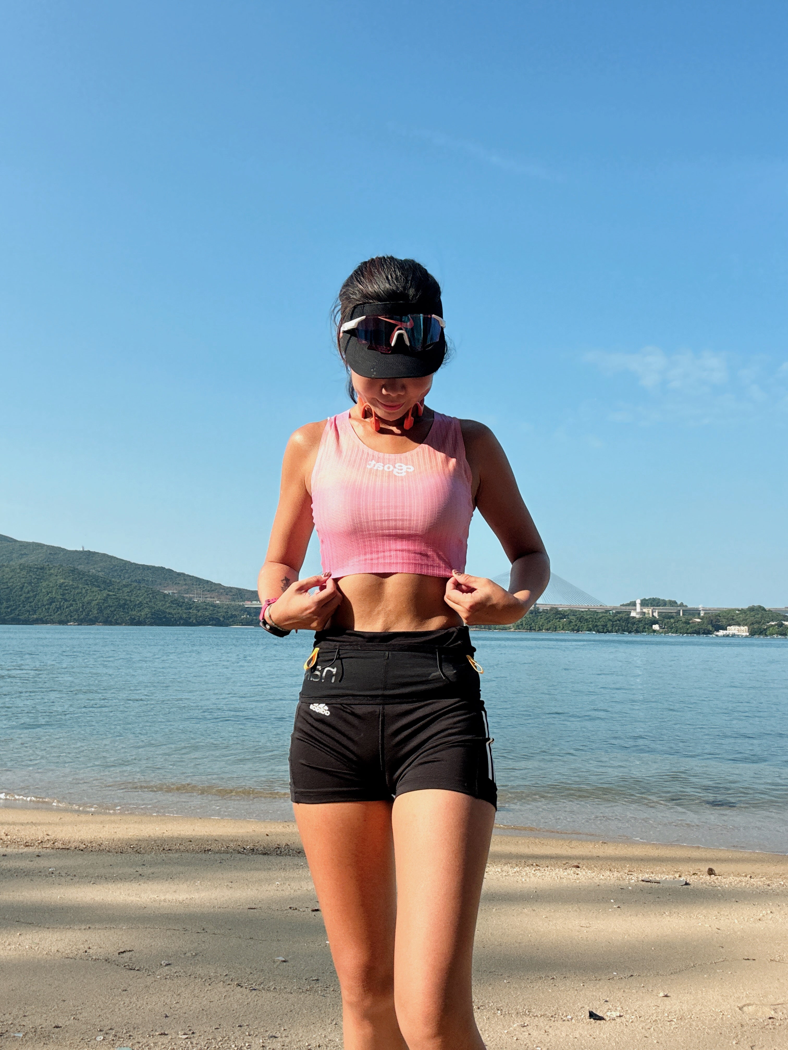 Women's Seamless Top Version 2 - Peach Mist