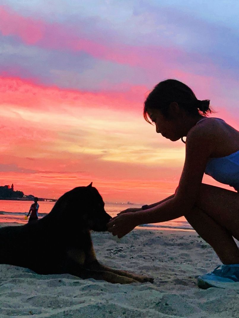 Women's Seamless Top - Peach Sand