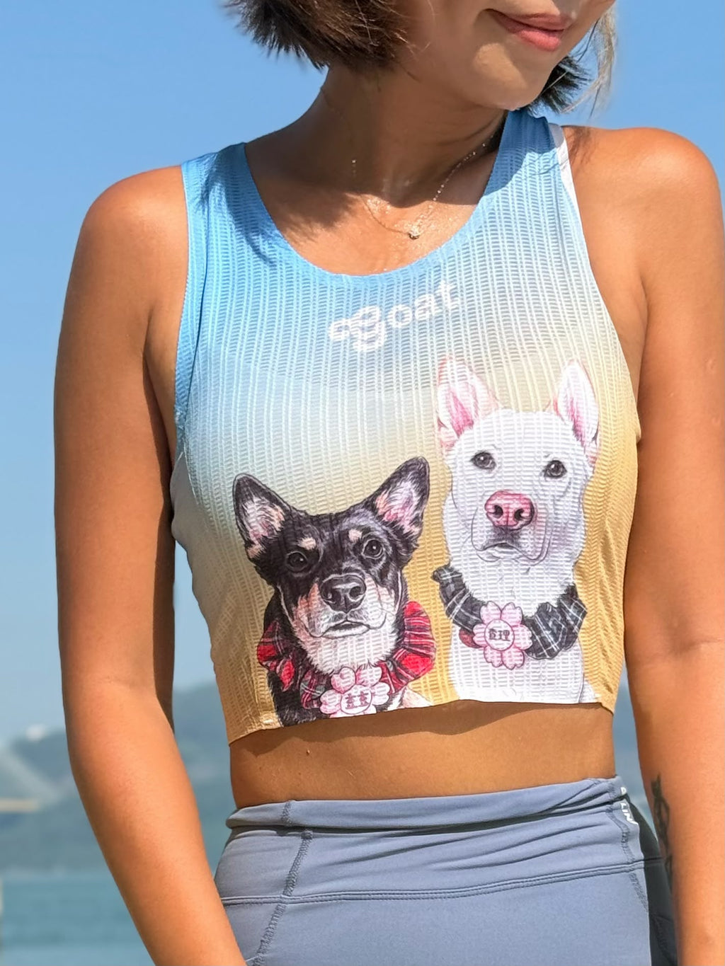 Women's Seamless Top - Bespoke Drawn Pet